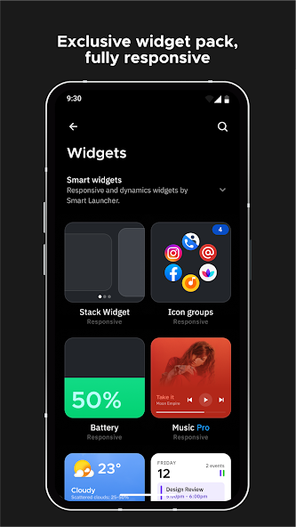Smart Launcher скриншот